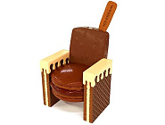Стеклопластиковый трон «Шоколад»