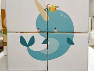 Набор кубиков «Собери рисунок» с аппликацией Фото 12