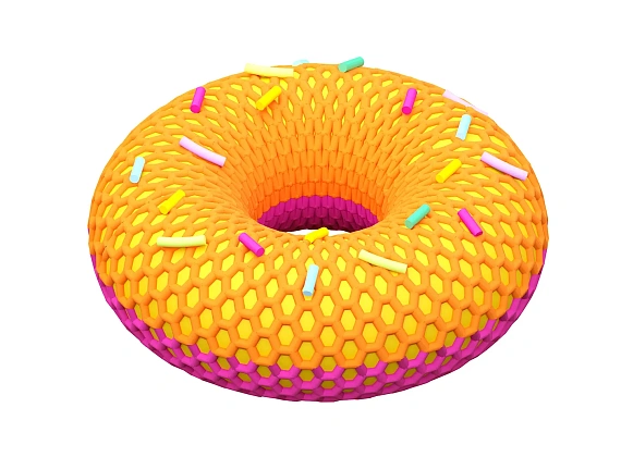 Мягкий модуль «Пончик»