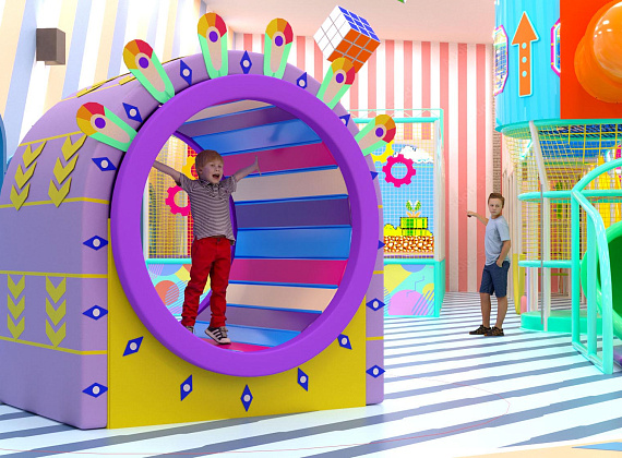 Детский игровой центр 1500 м2 "Кубик-рубик" Фото 8