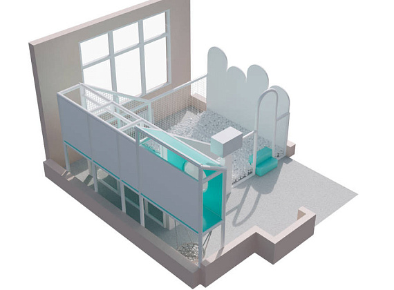 Детский игровой лабиринт для ЖК «Дворик» Фото 1