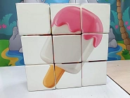 Набор кубиков «НЛО» с аппликацией Фото 6