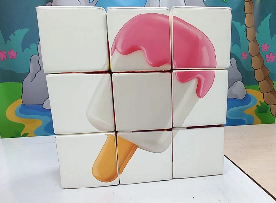 Набор кубиков «НЛО» с аппликацией Фото 6