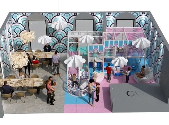 Детская игровая комната «Сливочное суфле»