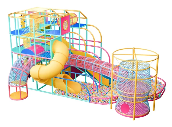 Детский игровой лабиринт «Жвачка» Фото 2