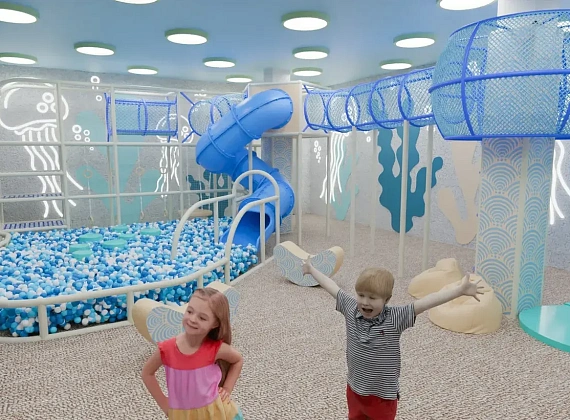 Детский игровой лабиринт «Атлантида» Фото 1