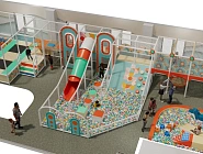 Детская игровая комната «Мята и персик» Фото 3