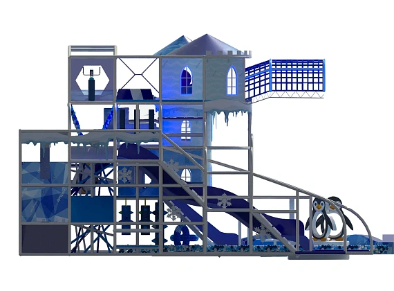 Детский игровой лабиринт «Снежные Башни» Фото 3