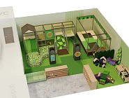 Детский игровой лабиринт «Листик» Фото 2