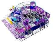 Детский игровой лабиринт «Конфетный Замок» Фото 2