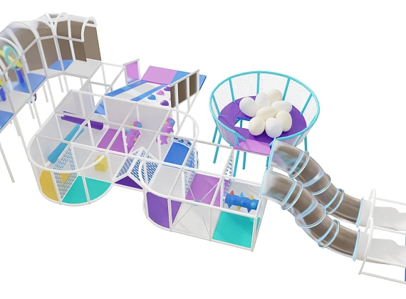 Детский игровой лабиринт «Облако» Фото 1