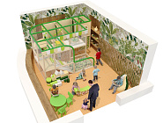 Детский игровой лабиринт Домик на дереве Фото 1