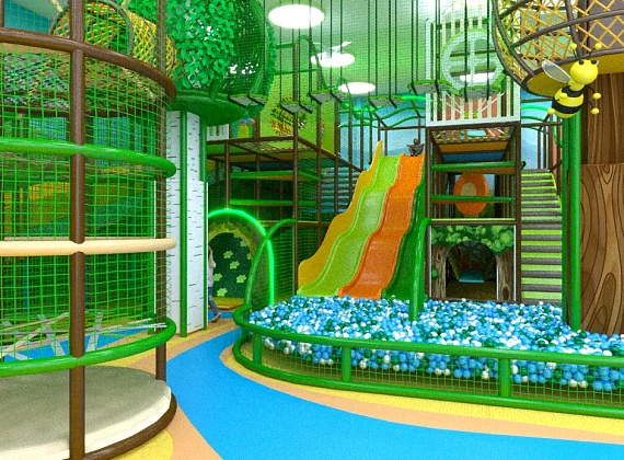 Детский игровой лабиринт «Эко Джангл» Фото 2