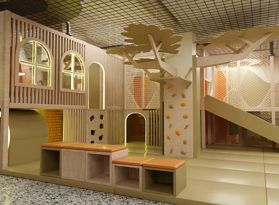 Детский игровой лабиринт для ЖК «Эко дом» Фото 1