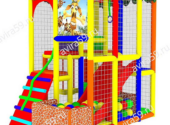 Детский игровой лабиринт Джунгли Фото 2
