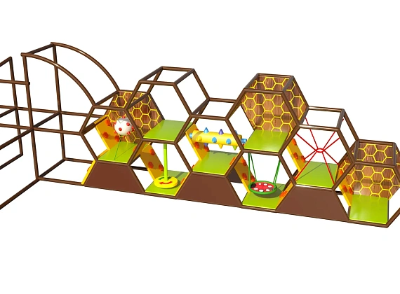 Детский игровой лабиринт «Роща» Фото 2