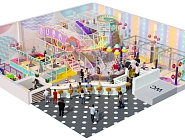 Детский игровой лабиринт «Конфетный Замок» Фото 5