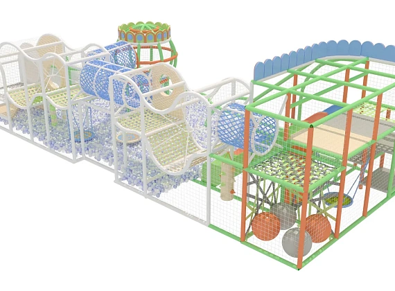 Детский игровой лабиринт «Карамельный Бриз» Фото 3