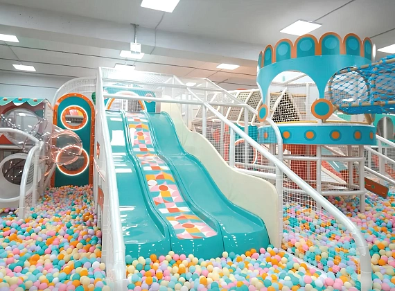 Детская горка (Скат) из стеклопластика Н2400 Фото 1