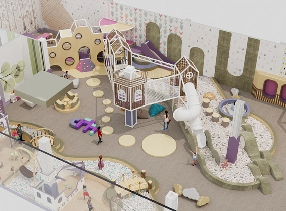 Детское пространство «Нео прованс» - использованы материалы нового поколения Фото 7