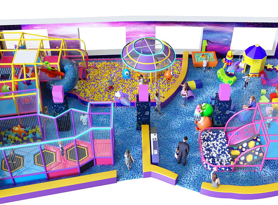 Игровая комната Межгалактическая