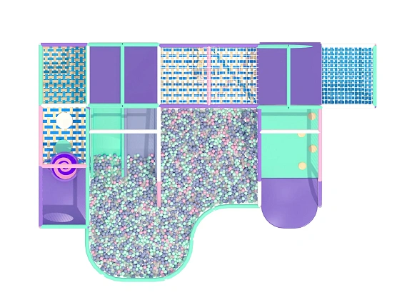 Детский игровой лабиринт «Сахарная Планета» Фото 3