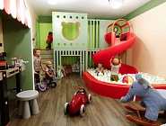 Детский игровой лабиринт для кафе «Городок»