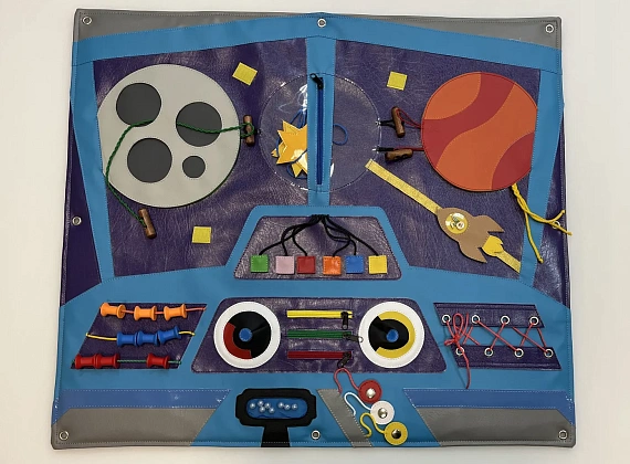 Панно дидактическое «Космический корабль» Фото 1