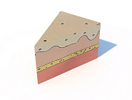 Ограждение «Кусок торта»