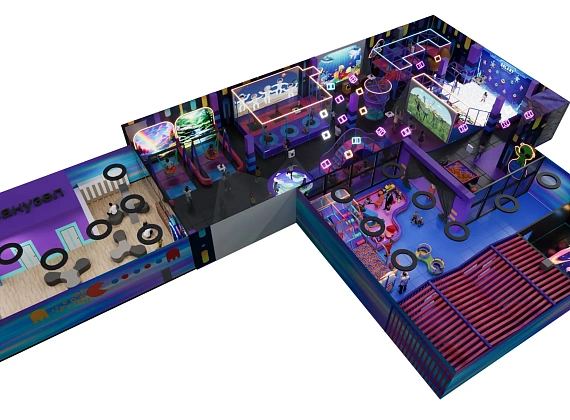 Семейный центр «Квантум Парк» в трендовом дизайне Фото 2