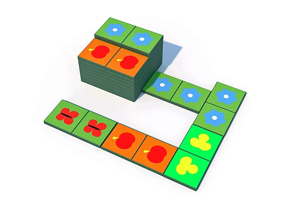 Игра напольная «Веселое домино»