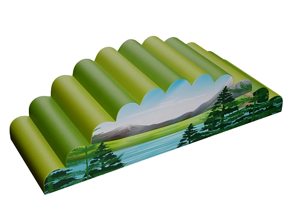 Пряничный мостик для сухого бассейна Фото 2