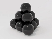 Черные шарики для сухого бассейна