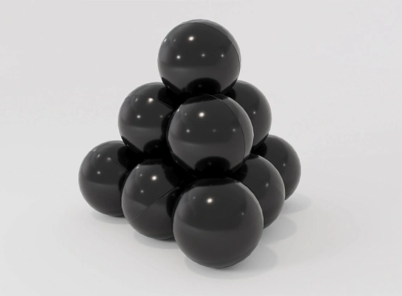 Черные шарики для сухого бассейна