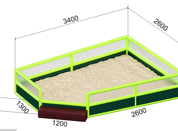 Песочница (Арт. 61045) Фото 1