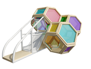 Детский игровой лабиринт 3D-соты Фото 1