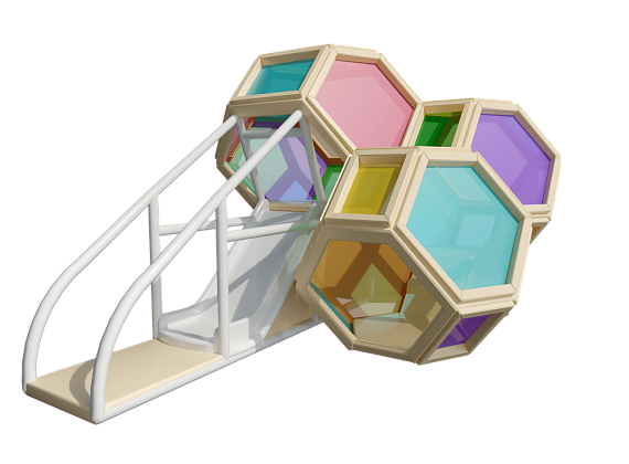 Детский игровой лабиринт 3D-соты Фото 1