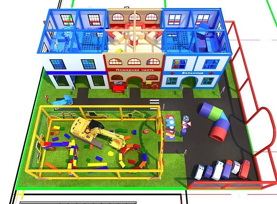 Город профессий «Городок добра»: полиция, пожарная часть, больница Фото 5