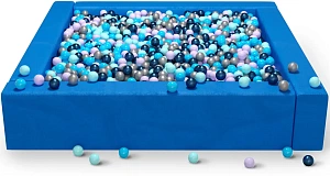 Cухой бассейн квадратный «Голубой»