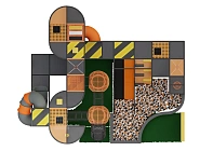 Детский игровой лабиринт «Индустриум» Фото 2