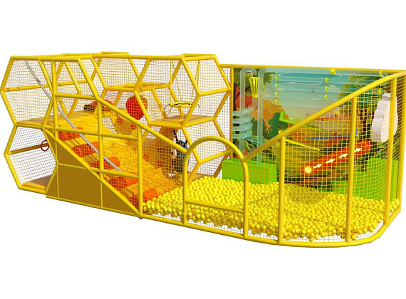 Детский игровой лабиринт Пчелкин Дом Фото 3