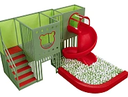 Детский игровой лабиринт для кафе «Городок» Фото 2