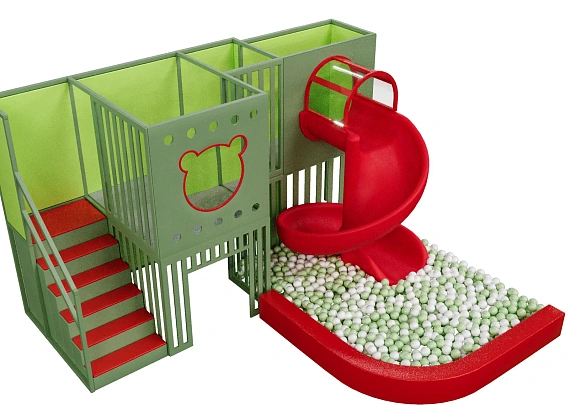 Детский игровой лабиринт для кафе «Городок» Фото 2