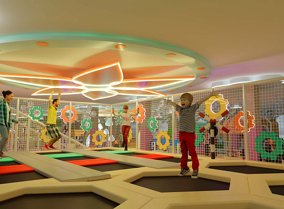 Детский игровой центр с подсветкой 1500 м2 "Лазурный берег" Фото 6