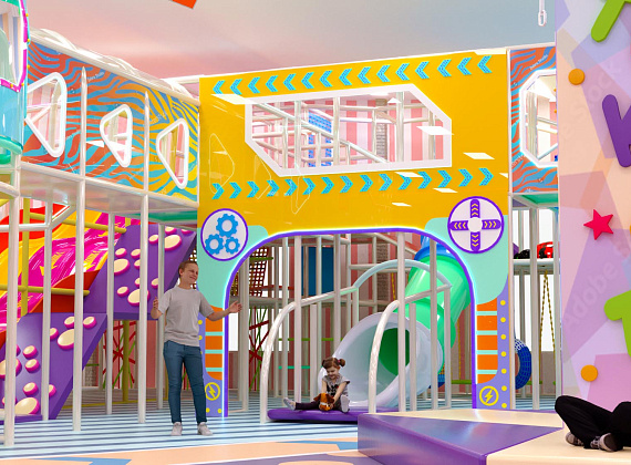 Детский игровой центр 1500 м2 "Кубик-рубик" Фото 4