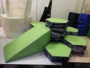 Комплект мягких модулей «Шестигранник с горкой» Фото 1