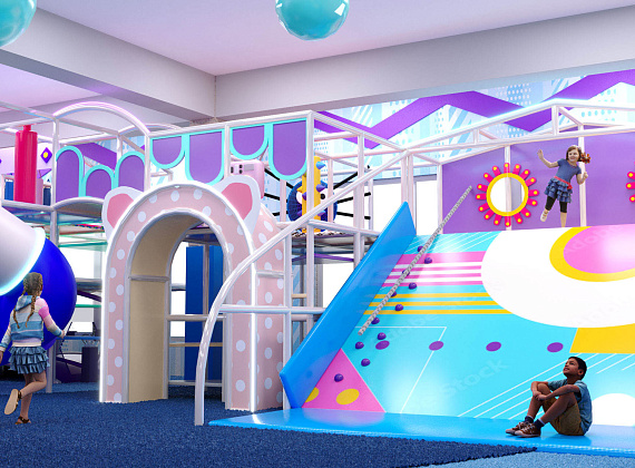 Детский игровой центр 800 м2 "Galaxy" Фото 3