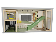 Детский игровой лабиринт для ЖК «Лесная станция» Фото 1