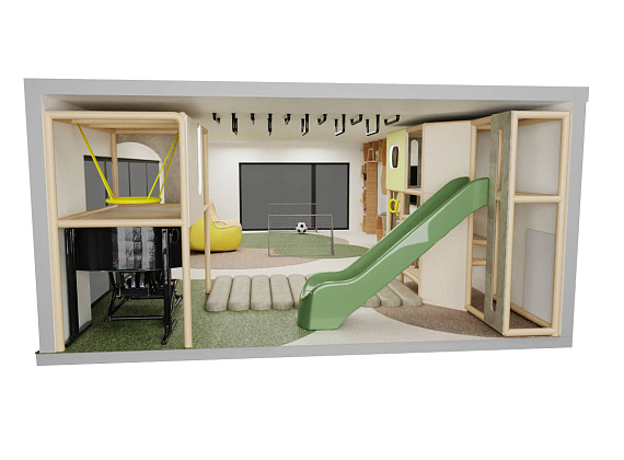 Детский игровой лабиринт для ЖК «Лесная станция» Фото 1