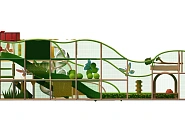 Детский игровой лабиринт «Листопад» Фото 1